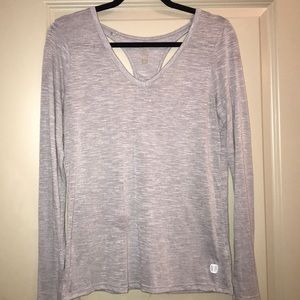 Long Sleeve With Racerback Detail